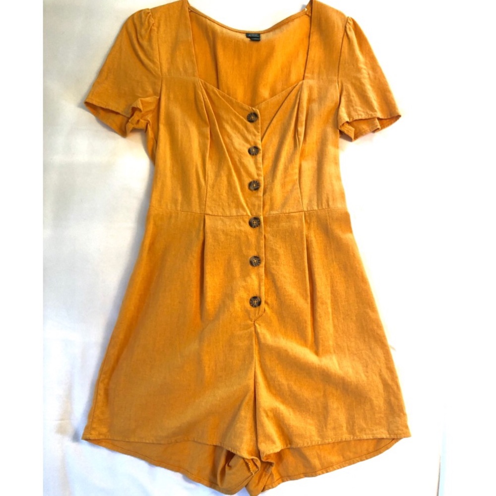 Mustard Yellow Romper